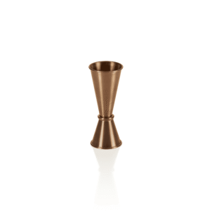 Jigger – Ø 4,5 cm – højde 11,5 cm – 2,5/5 cl – bronze – krom nikkel stål – PVD-belagt