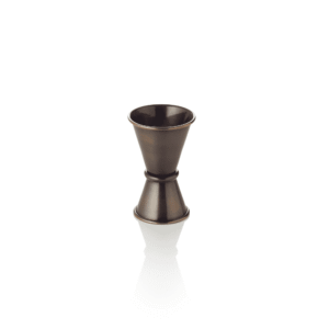 Jigger – 15 / 30 ml – Ø 4,5 cm – højde 7 cm – PVD antik – krom nikkel stål