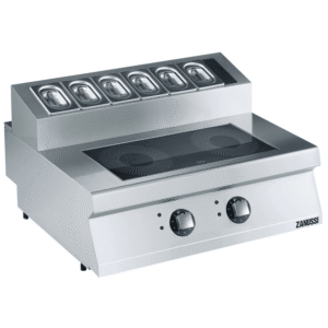 Induktionskogebord 2 frontzoner a Ø 23 cm – 800mm – Zanussi
