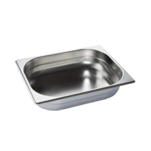 GN beholder – 1/2 GN – 325 x 265 mm højde 65 mm – rustfrit stål – Storkøkken