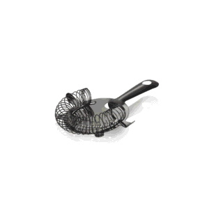 Bar si – Ø 8 cm – 15 cm – sort – krom nikkel stål – PVD-belagt