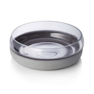 Fusion skål – Ø 22 cm – højde 8 cm – beton – glas