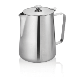 Kaffekande – 2 liter – Ø 12 cm – højde 20 cm – krom nikkel stål