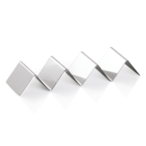 Taco- Snackholder af stål – B28 x D8 x H4,5 cm