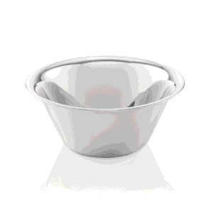 Skål – Ø18 cm – 0,8 liter – kromnikkelstål