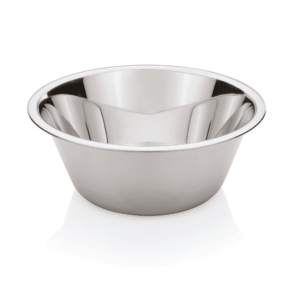 Skål af Stål Ø44 cm – Højde 19 cm – 21,5 Liter