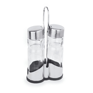 Salt og peber sæt af Glas – Højde 20 cm