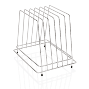 Skærebræt holder – Stål – Skridsikker – B29,5 x D23,5 x H27,5 cm