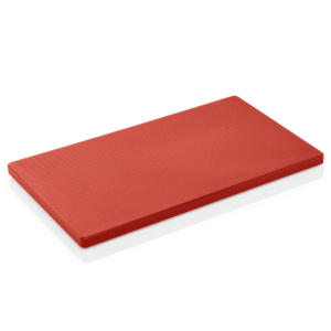HACCP Skærebræt GN 1/1 – B53 x D32,5 x H2 cm – rød – polyethylen