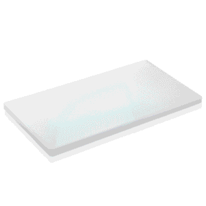 Skærebræt – 60 x 40 x 3 cm – hvid – polyethylen