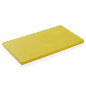 HACCP Skærebræt – 60 x 40 x 2 cm – gul – polyethylen