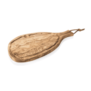 Serveringsbræt – med håndtag – PURE OLIVE – 50 x 23 cm – oliventræ