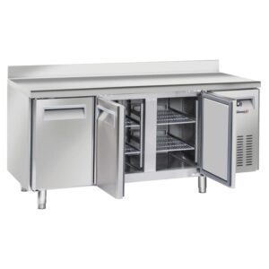 Frysebord med bagkant – 1/1 GN – 3 låger – B1800 x D700 x H950 mm