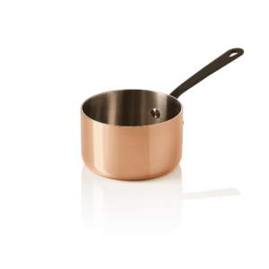 Mini gryde – MINI copper 3PLY – sort håndtag – Ø10 cm – 460 ml – kobber/aluminium