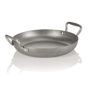 Serveringspande – steel – STYLE HERITAGE – Ø28,5 cm – 1,7 liter – højde 5 cm – kromnikkelstål 18/8