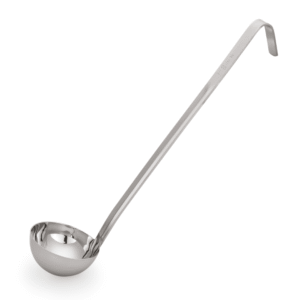 Suppe Øse af Stål – Ø16 cm – Håndtag længde 47 cm – 1 liter