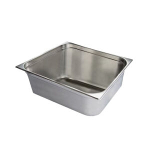 GN beholder – 2/1 GN – 650 x 530 mm højde 150 mm – rustfrit stål