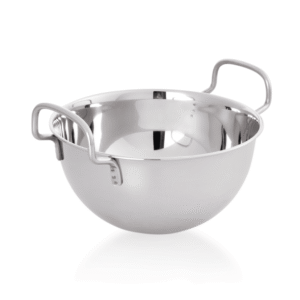 Skål af Stål Ø25 cm – Højde 13 cm – 4 Liter