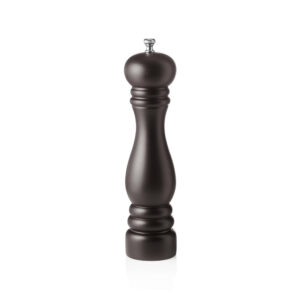 Saltkværn – keramisk kværn – CLASSIC MILL – højde 25 cm – brun mat – træ