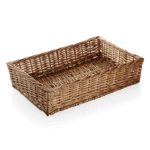 Kurv af Træ – B40 x D30 x H10 cm