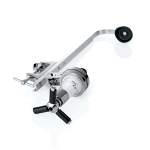 Hyldeholder til flasker – justerbar 24 til 34 cm – med 2 cl doseringsenhed – aluminium – plast