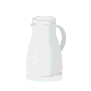 Termokande – 0,7 liter – Ø12,5 cm – højde 19,5 cm – hvid – polypropylen