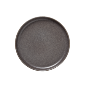 (6 stk) – Rockzzero – Tallerken – stentøj – Ø17,5 cm – Højde 2,5 cm – ONE STONE GREY
