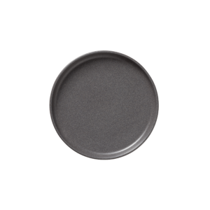 (6 stk) – Rockzzero – Tallerken – stentøj – Ø22 cm – Højde 3 cm – ONE STONE GREY