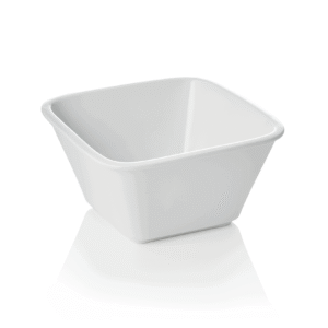 Skål – 13,5 x 13,5 x 7 cm – 400 ml – sæt med 3 stk – porcelæn