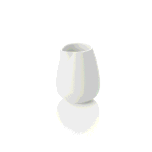 Krydderidåse – Ø4,5 cm – 40 ml – sæt med 12 stk – porcelæn