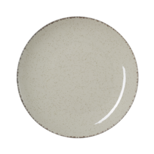(6 stk) – Tallerken – porcelæn – Ø27 cm – Højde 3,5 cm – Smilla Sand