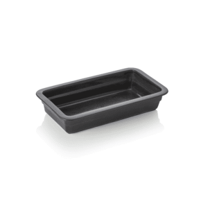 GN beholder – induktion – 1/3-065 mm – 325 x 176 mm – sort – porcelæn