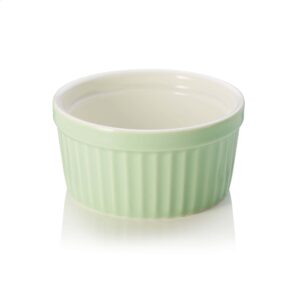 Ragout fin – Ø9 cm – 130 ml – mint – sæt med 6 stk – porcelæn