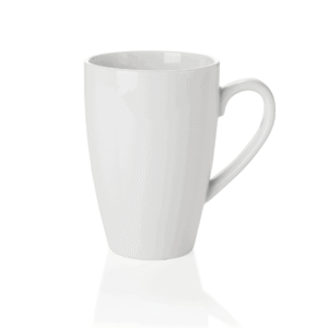 Krus – konisk – Ø6,5 cm – 250 ml – sæt med 6 stk – porcelæn