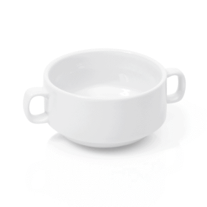 Suppe kop – med hanke – 260 ml – sæt med 6 stk – porcelæn