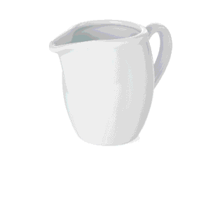 Krydderidåse – 150 ml – sæt med 12 stk – porcelæn