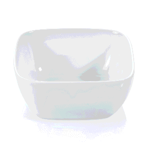 Skål – 0,75 liter – 15 x 15 x 7 cm – sæt med 6 stk – porcelæn