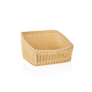 Kurv – WEAVER PRO Systemkurv – 45 x 40 x 27 cm – lys beige – polypropylen