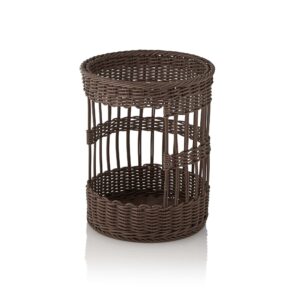 Baguette kurv – WEAVER PRO Systemkurv – Ø 31 cm – højde 39 cm – brun – polypropylen
