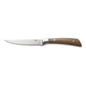 Steakkniv – CARLOS – rosentræskaft – 24 cm – sæt med 6 stk – bladstål 420 – træ