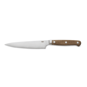 Steakkniv – CARLOS – valnøddetræskaft – 24 cm – sæt med 6 stk – bladstål 420 – træ