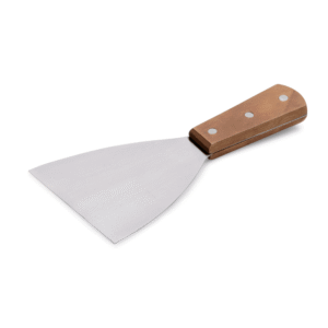 Spatel – rustfri stål/Træ – Længde 21 cm – B11,5 x D10 cm
