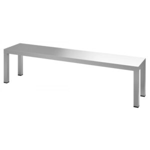 Rustfri overbord til for beredning – B1000 x D300 x H350 mm