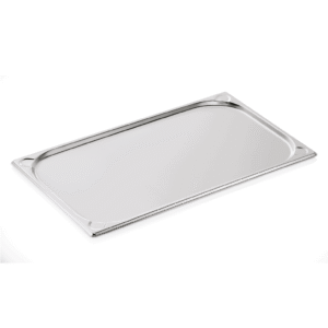 GN beholder – Dejplade – bageplade – 1/1 GN 530 x 325 mm – højde 10 mm – stål