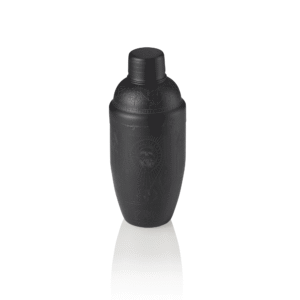 Shaker Tattoo NOCTURN – 0,5 liter – Ø 8,5 cm – sort mat – krom nikkel stål 18/8