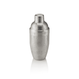 Shaker Tattoo NOCTURN – 0,5 liter – Ø 8,5 cm – sølv – krom nikkel stål 18/8