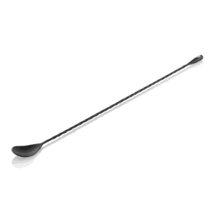 Bar ske Twisted Classic NOCTURN – 40 cm – sort mat – krom nikkel stål 18/8