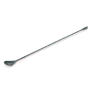 Bar ske Twisted Classic NOCTURN – 40 cm – blå mat – HLC – krom nikkel stål 18/8