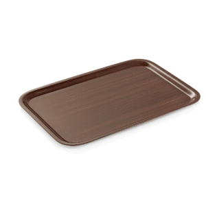 Fad- Bakke af Melamin med træ look – B60 x D45 cm