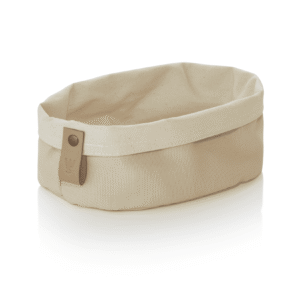 Brødpose – FLIP COTTON – 19 x 15 x 10 cm – creme – kanvas